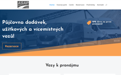 Web pujcovna-dodavek-asap.cz