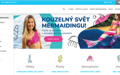 E-shop luckyswim.cz + SEO!