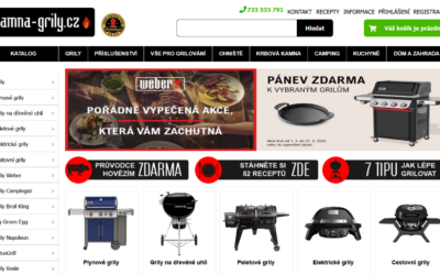 E-shop, SEO, PPC… pro kamna-grily.cz